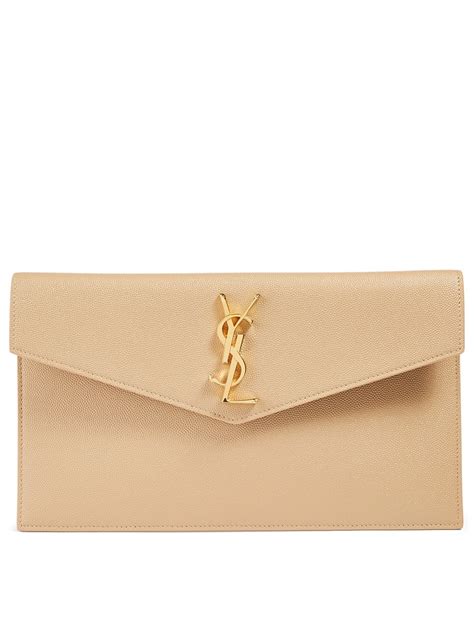 ysl beige envelope clutch|ysl clutch nordstrom.